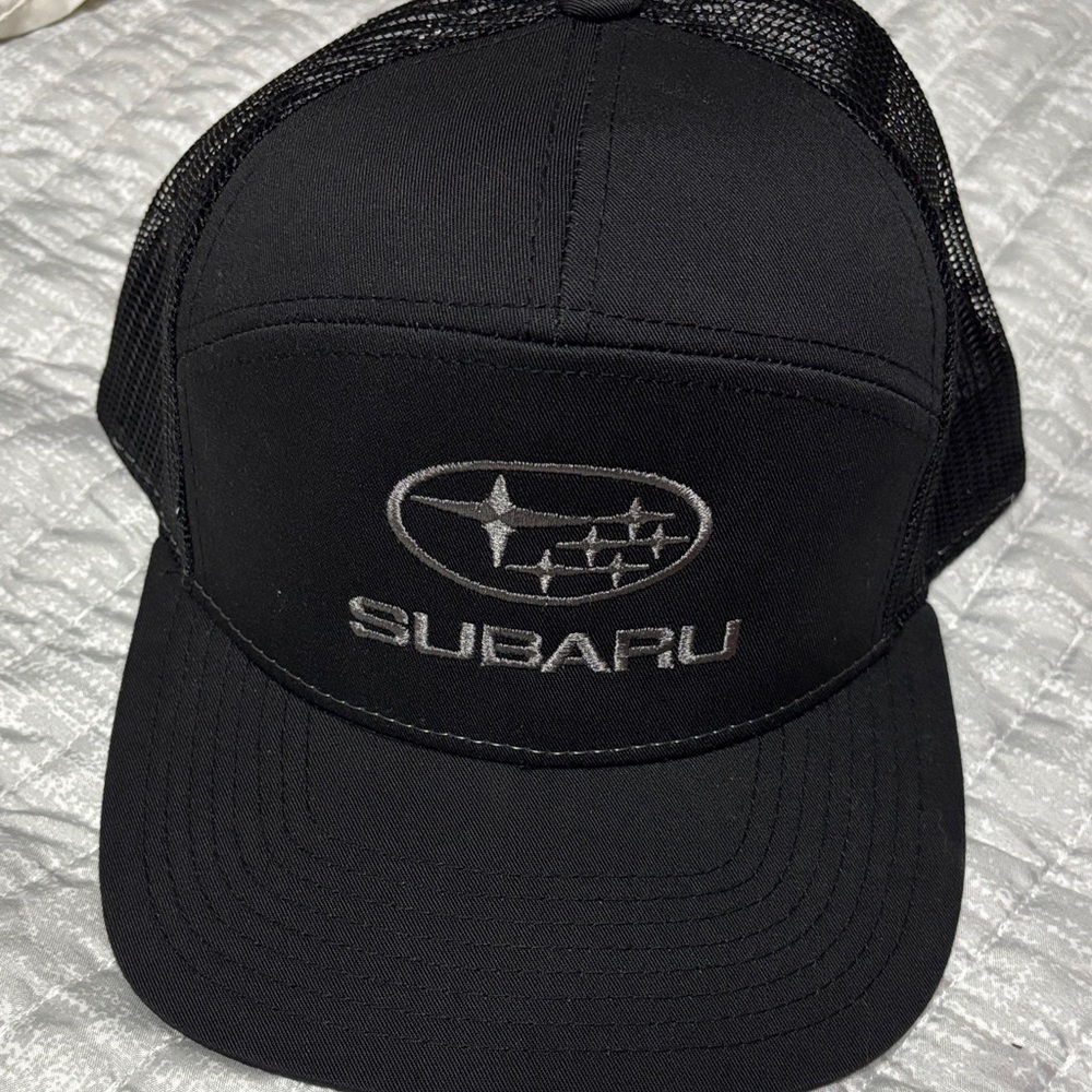 Black Mesh Trucker Hat